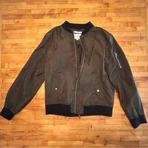 Goodfellow Military Green Bomber Jacket